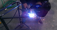 Custom metal fabrication and welding by His Handy Hands