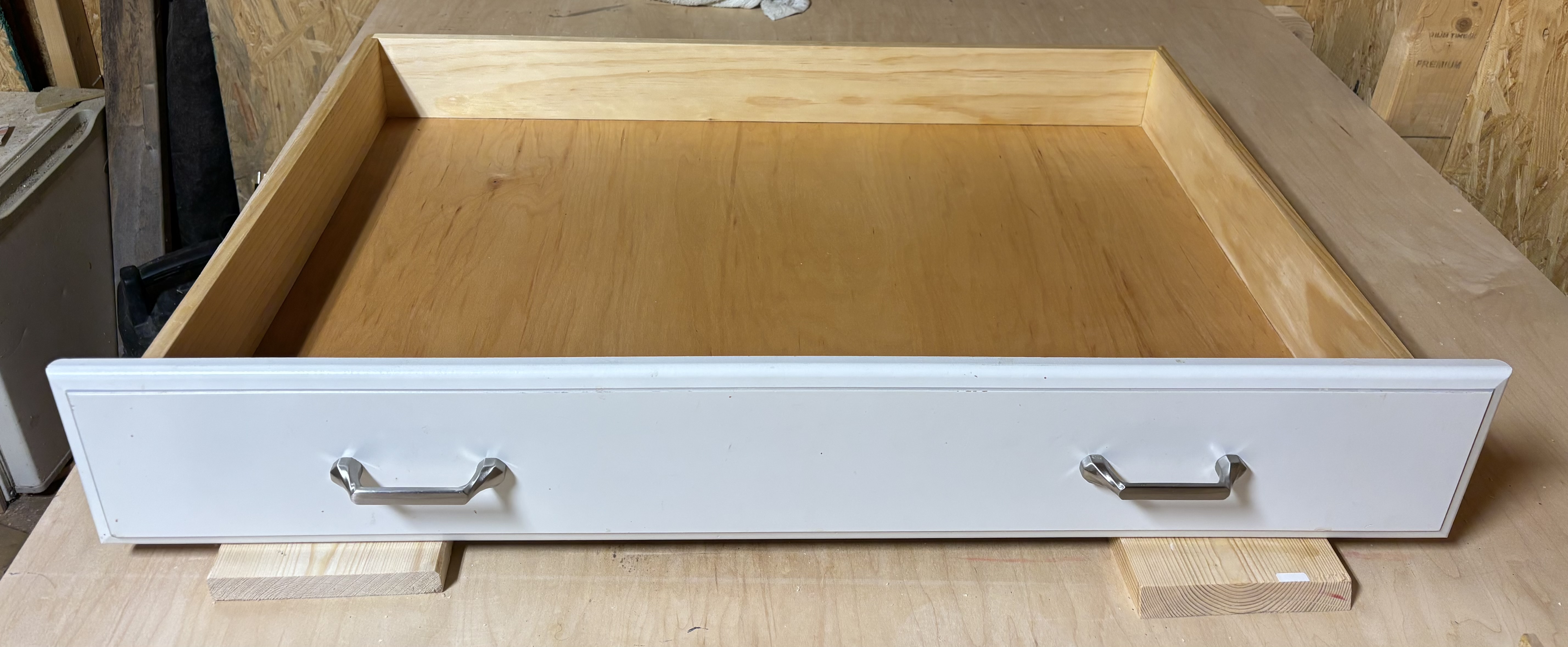 Kitchen drawer repair completed by His Handy Hands in Raleigh NC