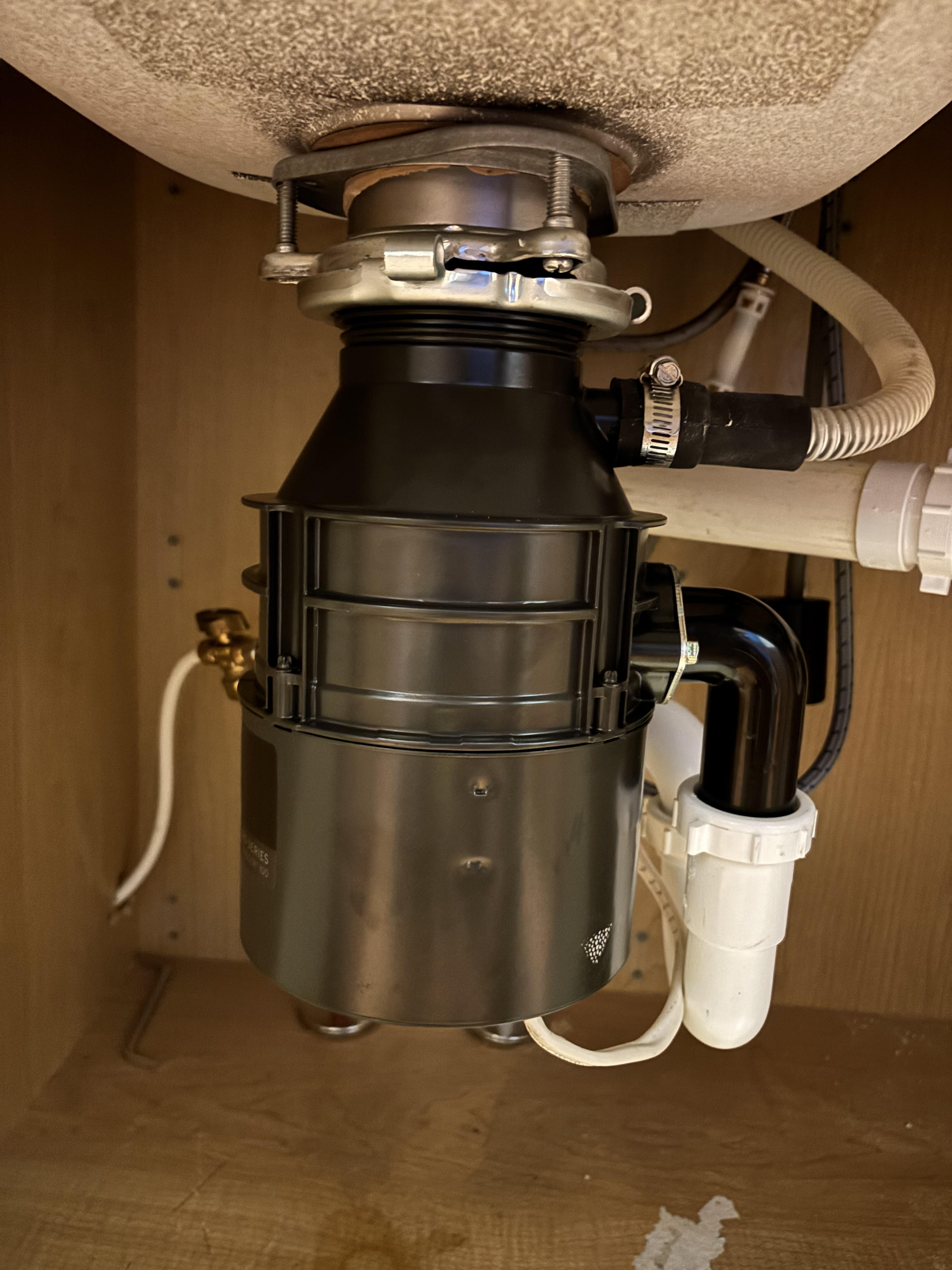 Garbage disposal installation by His Handy Hands in Raleigh NC